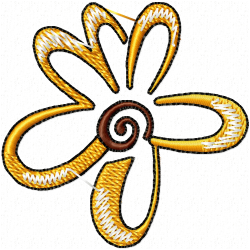 Flowers And Tree Embroidery Design 6 Flowers And Tree Embroidery Design 6